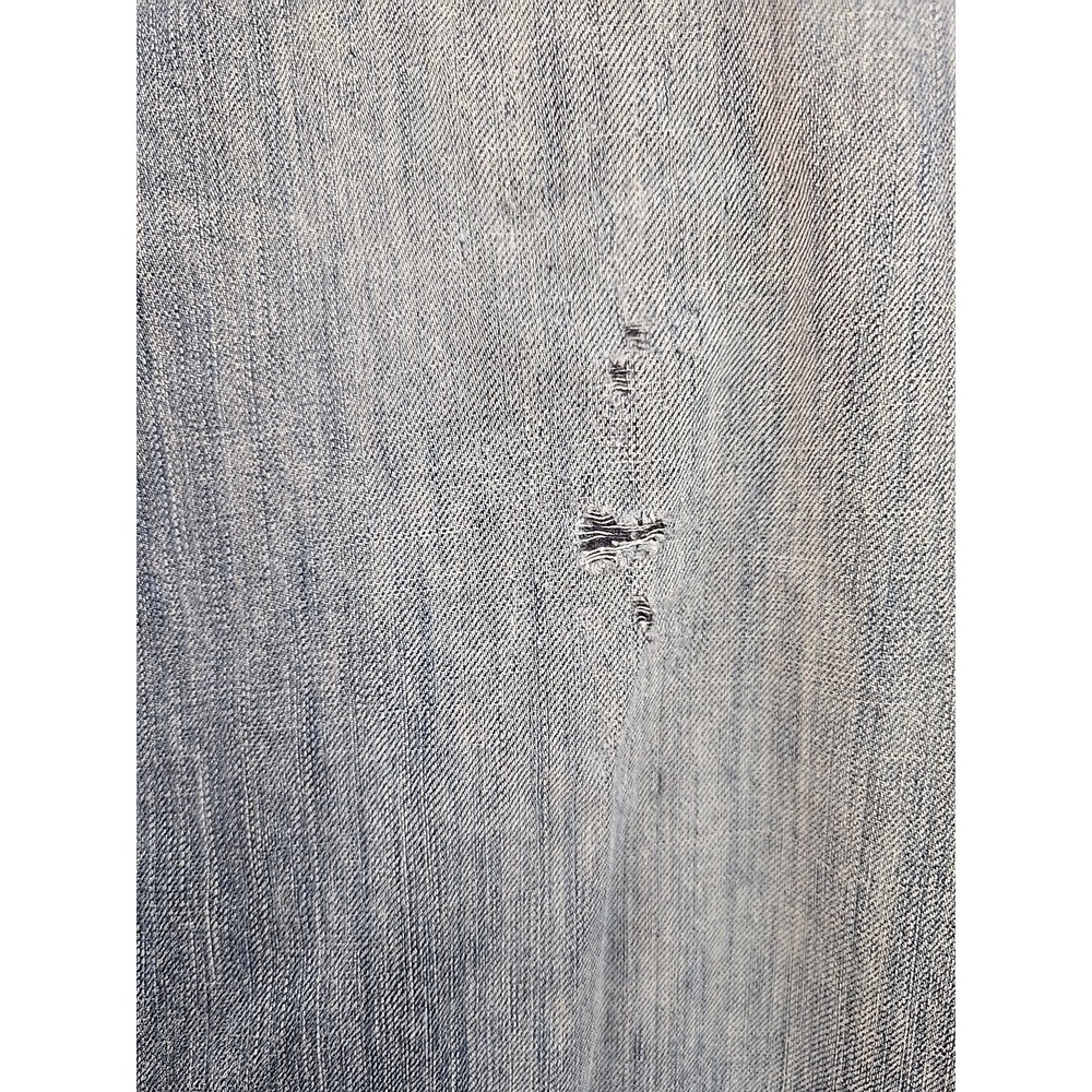 Levi's Silver Tab Jeans Mens Fit 36x27 Blue Distressed True Boot‎ Straight - Picture 8 of 16